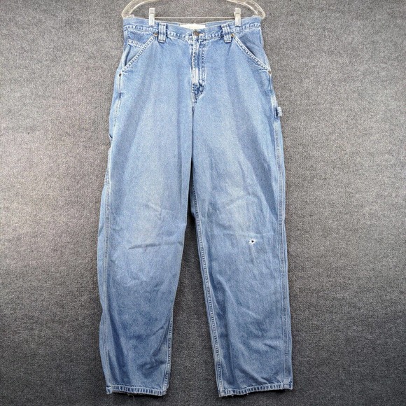 Urban Pipeline Men's Jeans Blue 34x34 Light Wash Denim Straight Distressed - Picture 2 of 16